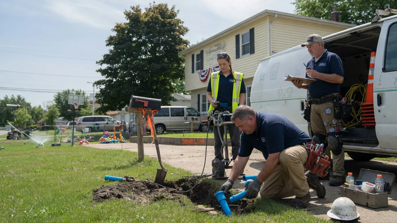 Slab Leak Repair in Little Hocking, OH near me